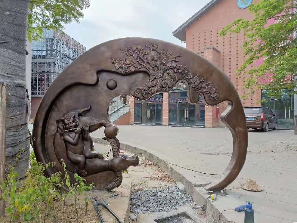 园林小摆件-成都金博奥摆件厂家